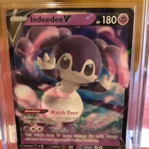 Indeedee V Pokemon (2020) graded - Picture 4 of 4